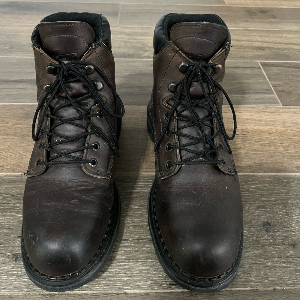 Men's SuperSole® 6-inch Waterproof Safety Toe Metguard Boot 4433 | Red Wing